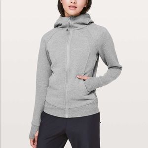 Lululemon Scuba Hoodie in Heather Grey